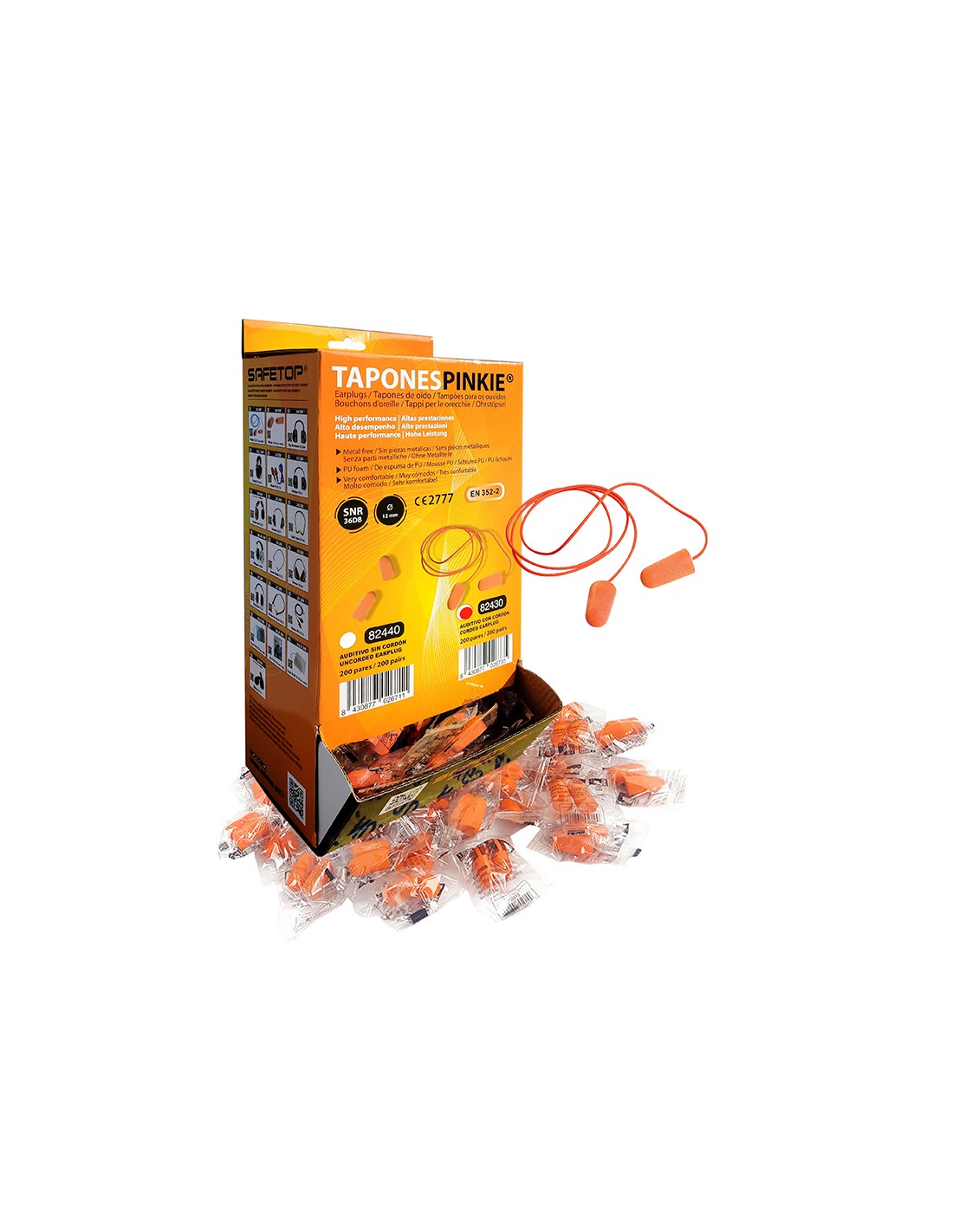 Image of BOITE DE 200 BOUCHONS D'OREILLES