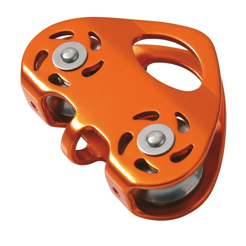 POULIEEN ALU POUR TYROLIENNE POUR CORDES JUSQU'À 13MM