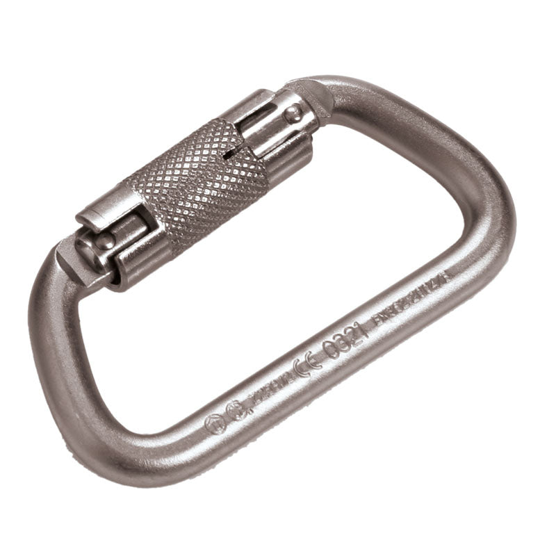 MOUSQUETON ACIER 1/4 DE TOUR 22 MM OP 40 KN 80120