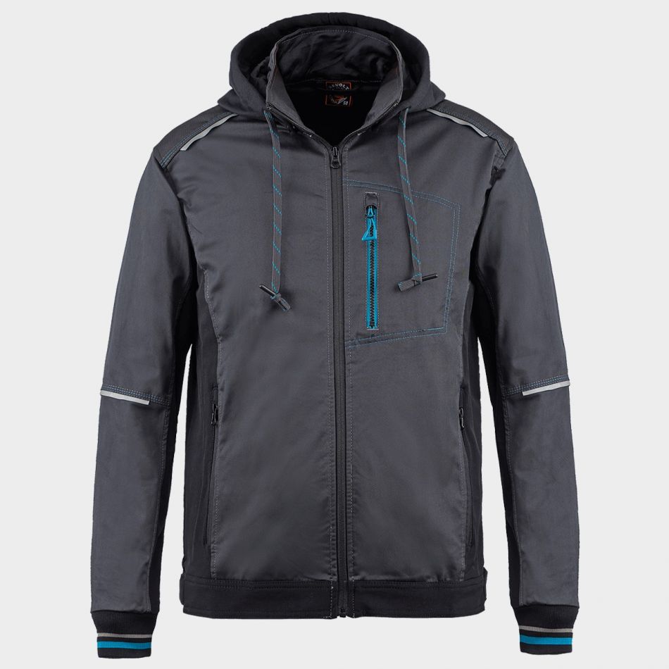 VESTE REVOLT STRETCH 57%COTON