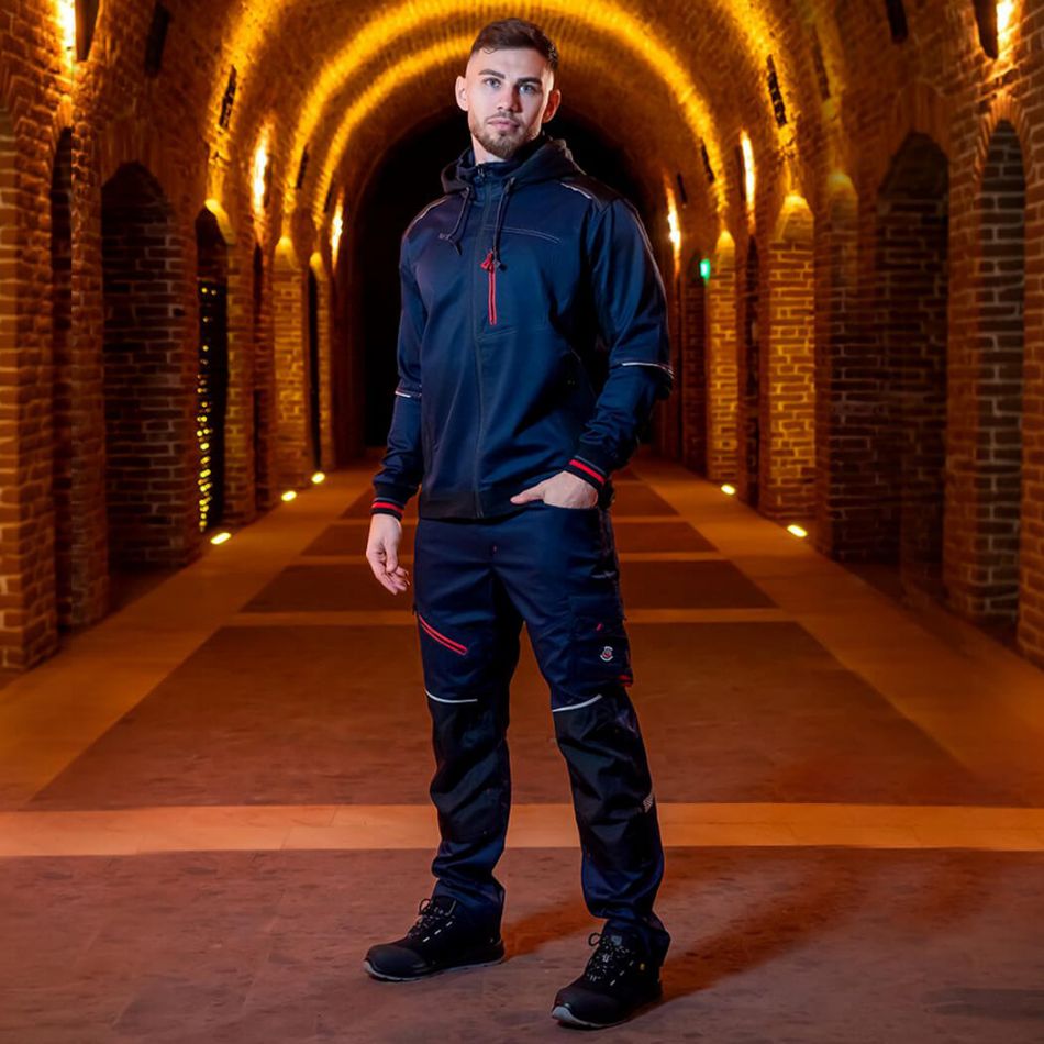 VESTE REVOLT STRETCH 57%COTON