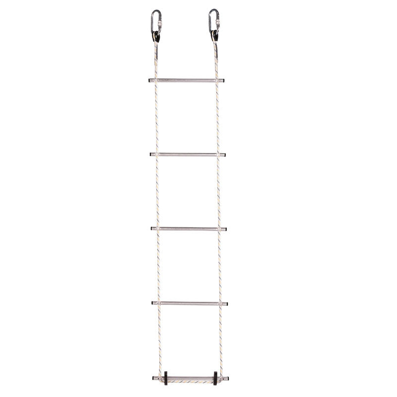 ÉCHELLE ENROULABLE EN CORDE 11 M ET 37 BARREAUX