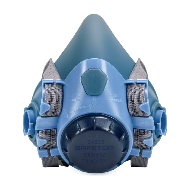 DEMI-MASQUE EN SILICONE TAILLE S, SÉRIE 4600