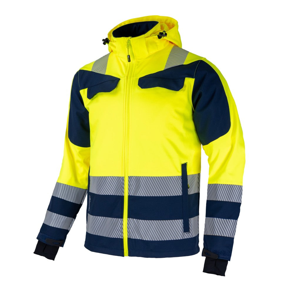 VESTE SOFTSHELL LIGHTGO HAUTE VISIBILITÉ