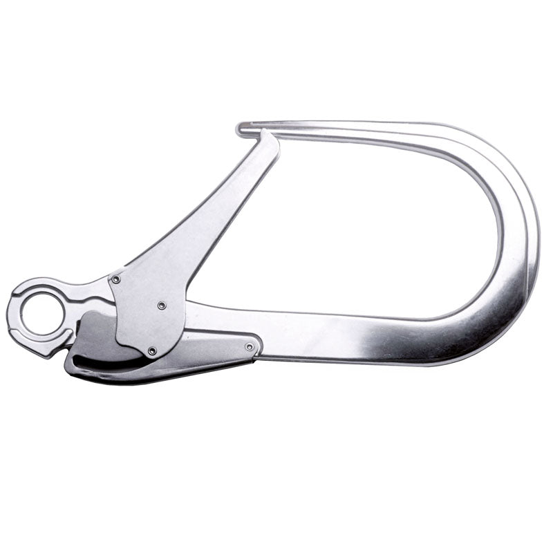 MOUSQUETON SUPER-MAXI ALUMINIUM 110 MM OUV. 22 KN