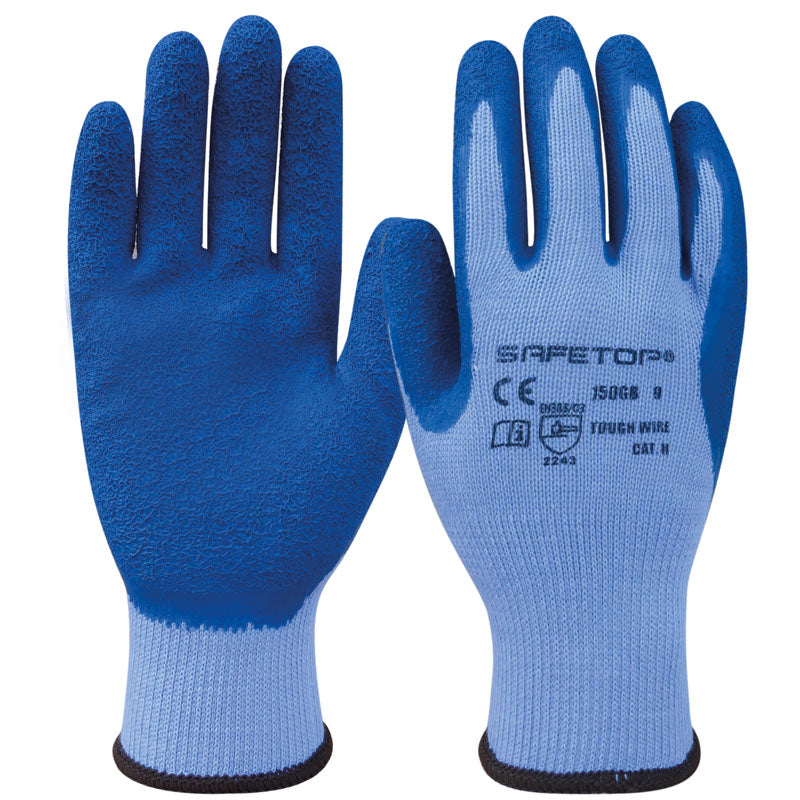 X120 GANTS LATEX, TOUGH WIRE (1,06€/U)