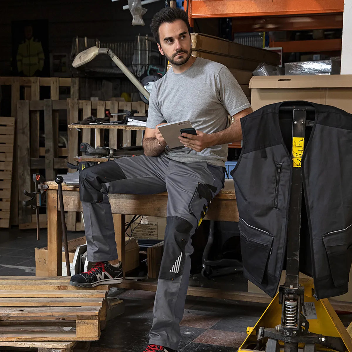 Image of PANTALON ARION METAL FREE SPÈCIAL ÉLECTRICIEN LMA