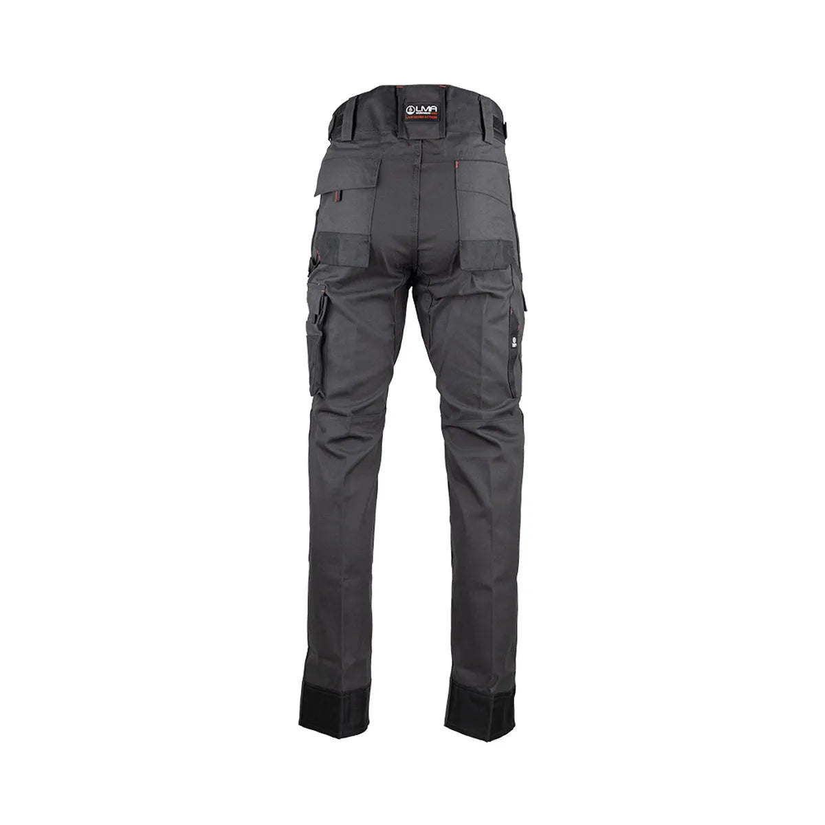 Image of PANTALON BICOLORE ARGILE 60%COTON GRIS 300G LMA