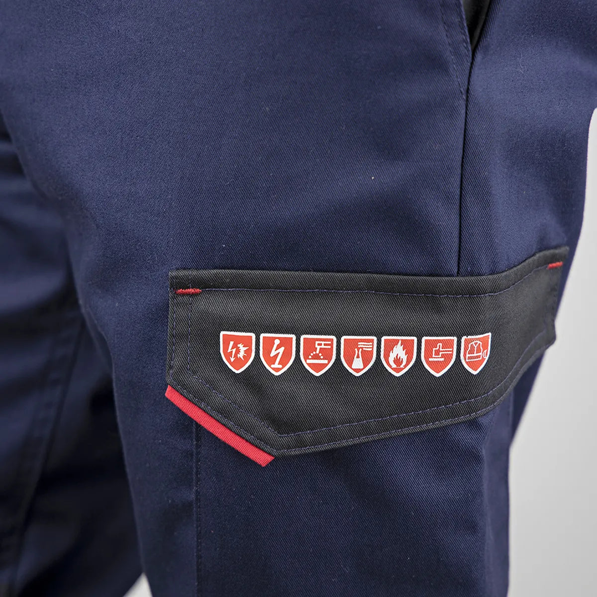 Image of PANTALON MULTIRISQUES LINGOT AVEC BANDES RÉFLÉCHISSANTES