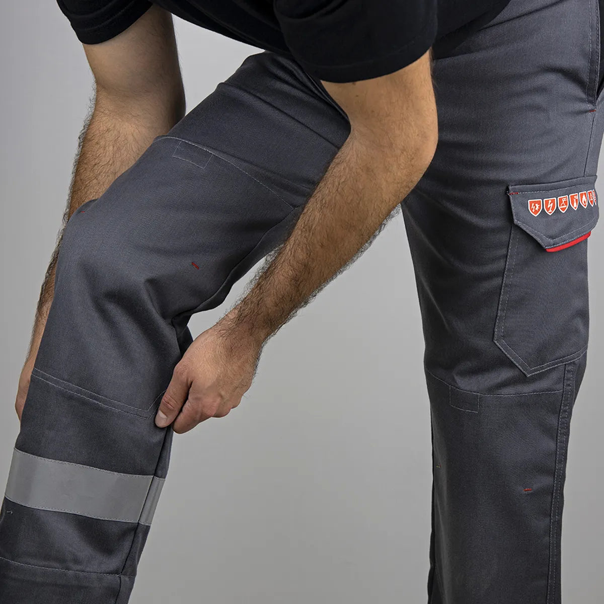 Image of PANTALON MULTIRISQUES LMA AVEC BANDES RÉFLÉCHISSANTES