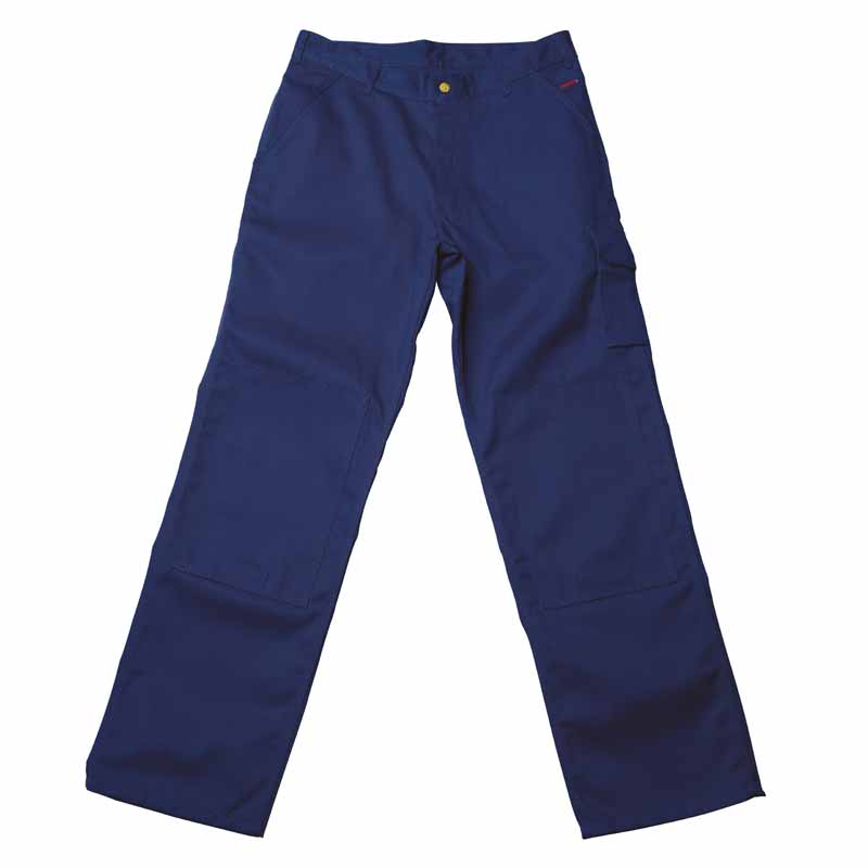 Image of WELLINGTON, TROUSER 100% COTTON NAVY BLUE, SIZE 52 (93 cm)