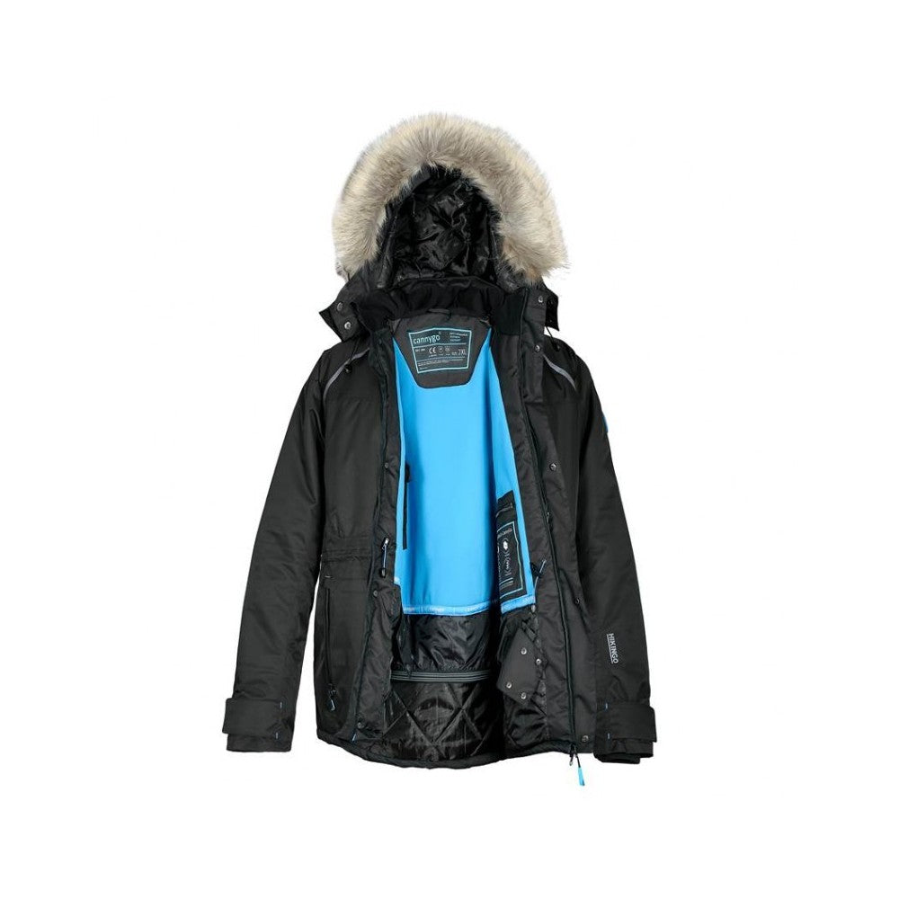 VESTE A CAPUCHE FOURRURE